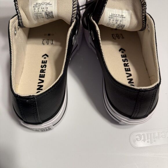 NEW CONVERSE Chuck Taylor All Star 5 Lift Platform Leather Women Shoes Sneakers - Picture 8 of 13